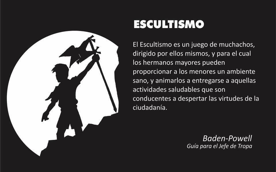 Cita de Baden Powell en la historia